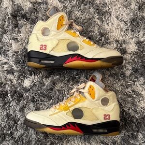 Nike Air Jordan 5 Retro Off White Sail